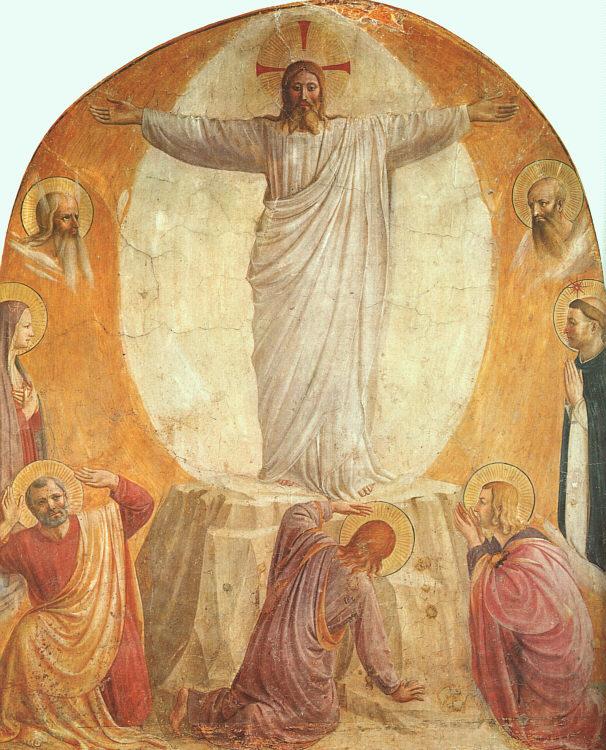 Fra Angelico Transfiguration oil painting picture